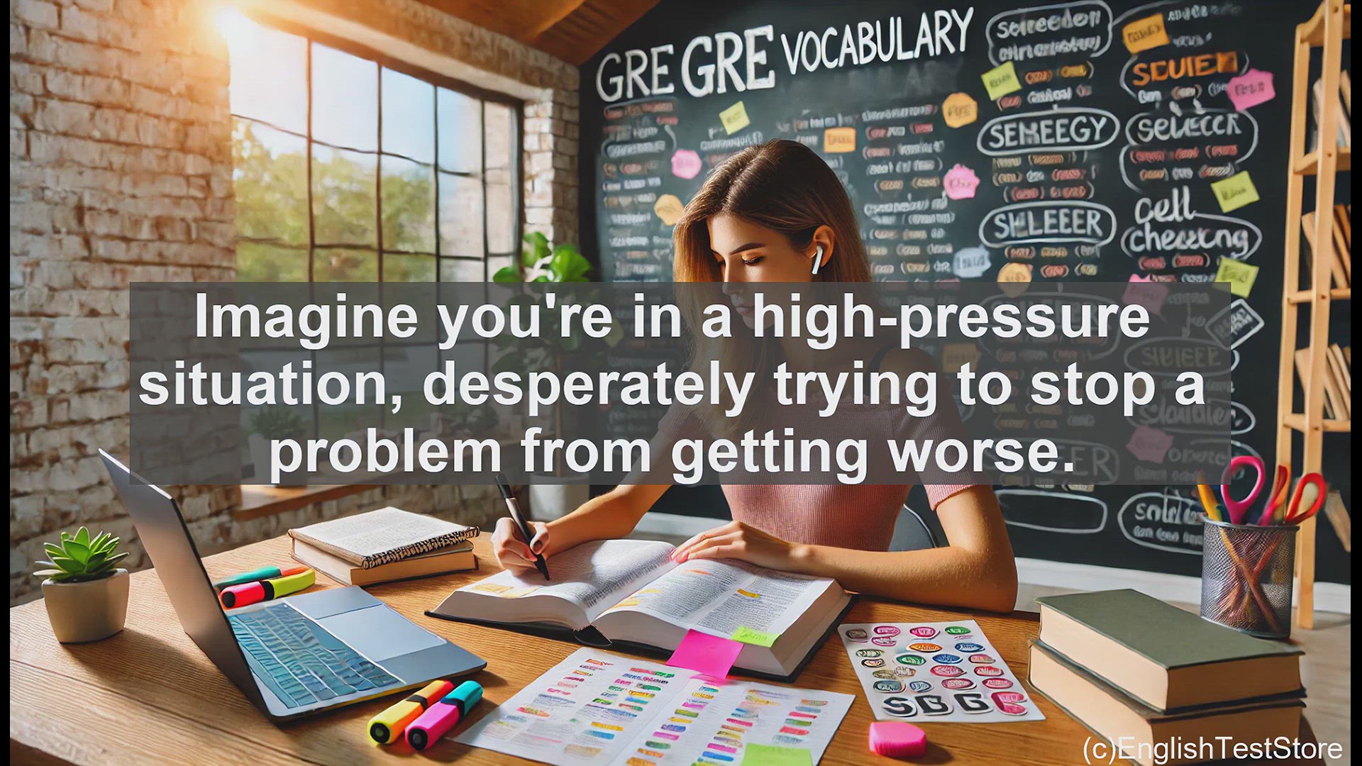 'Video thumbnail for GRE Vocabulary Lesson: Stanching the Flow - Mastering a Powerful GRE Vocabulary Word'