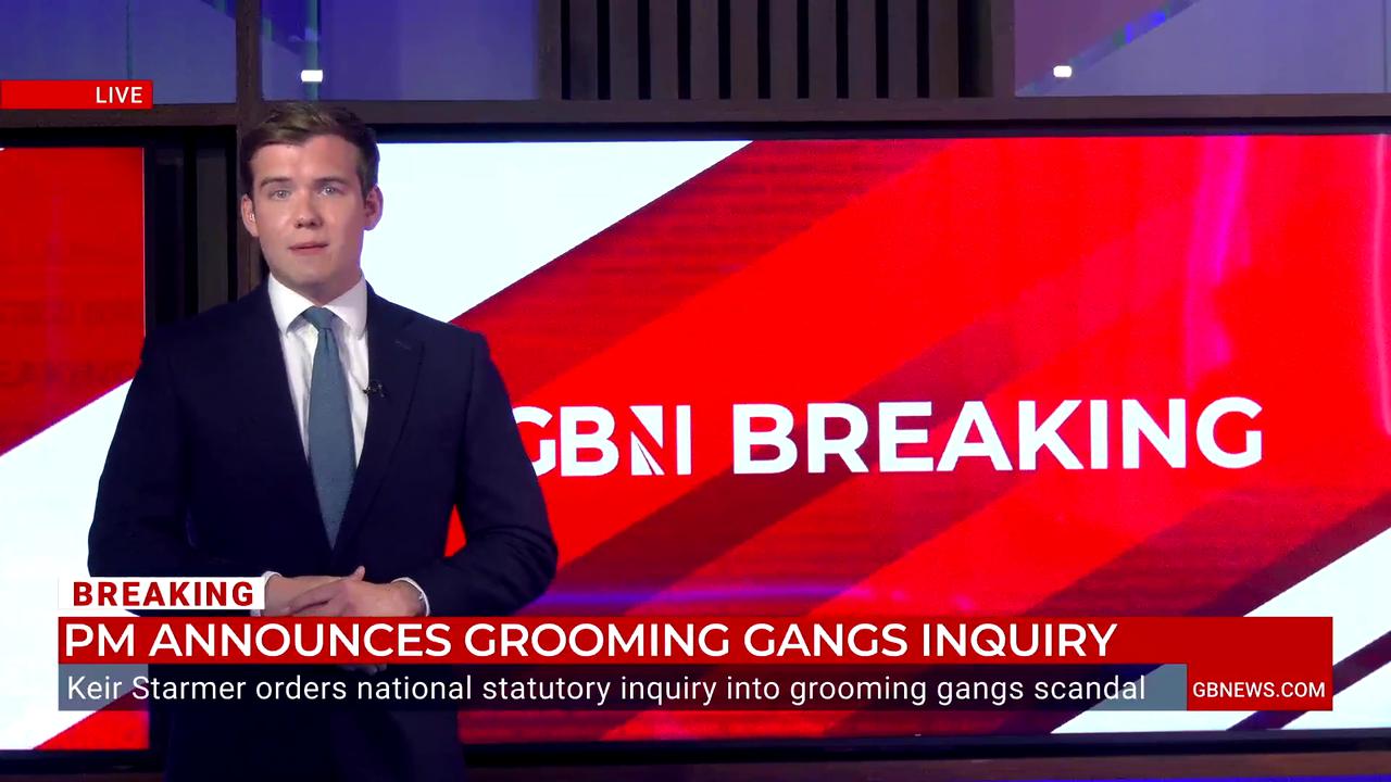 'Video thumbnail for Keir Starmer announces national statutory inquiry into grooming gangs: Watch Charlie Peters’s reaction IN FULL'