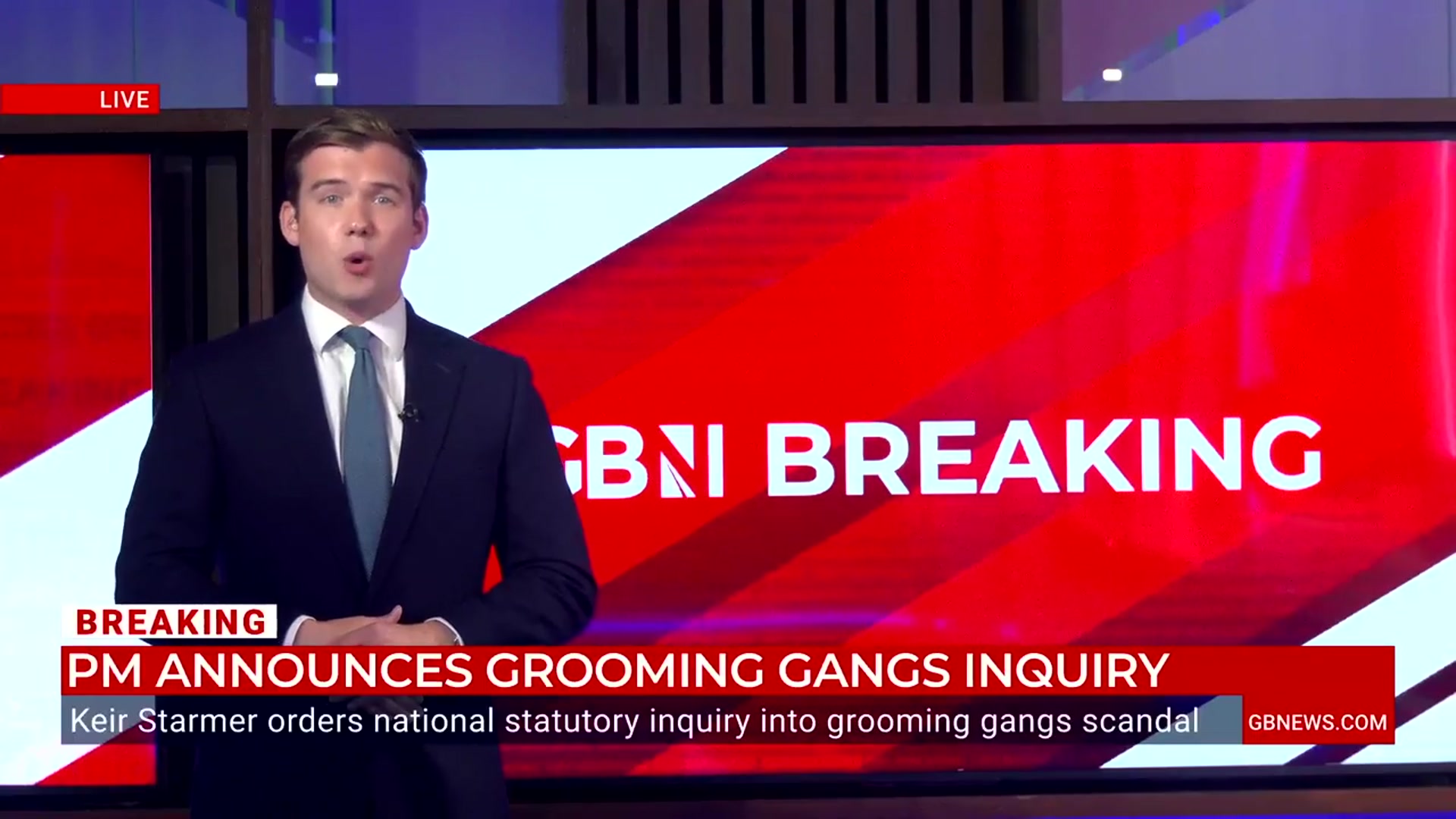 'Video thumbnail for Keir Starmer announces national statutory inquiry into grooming gangs: Watch Charlie Peters’s reaction IN FULL'