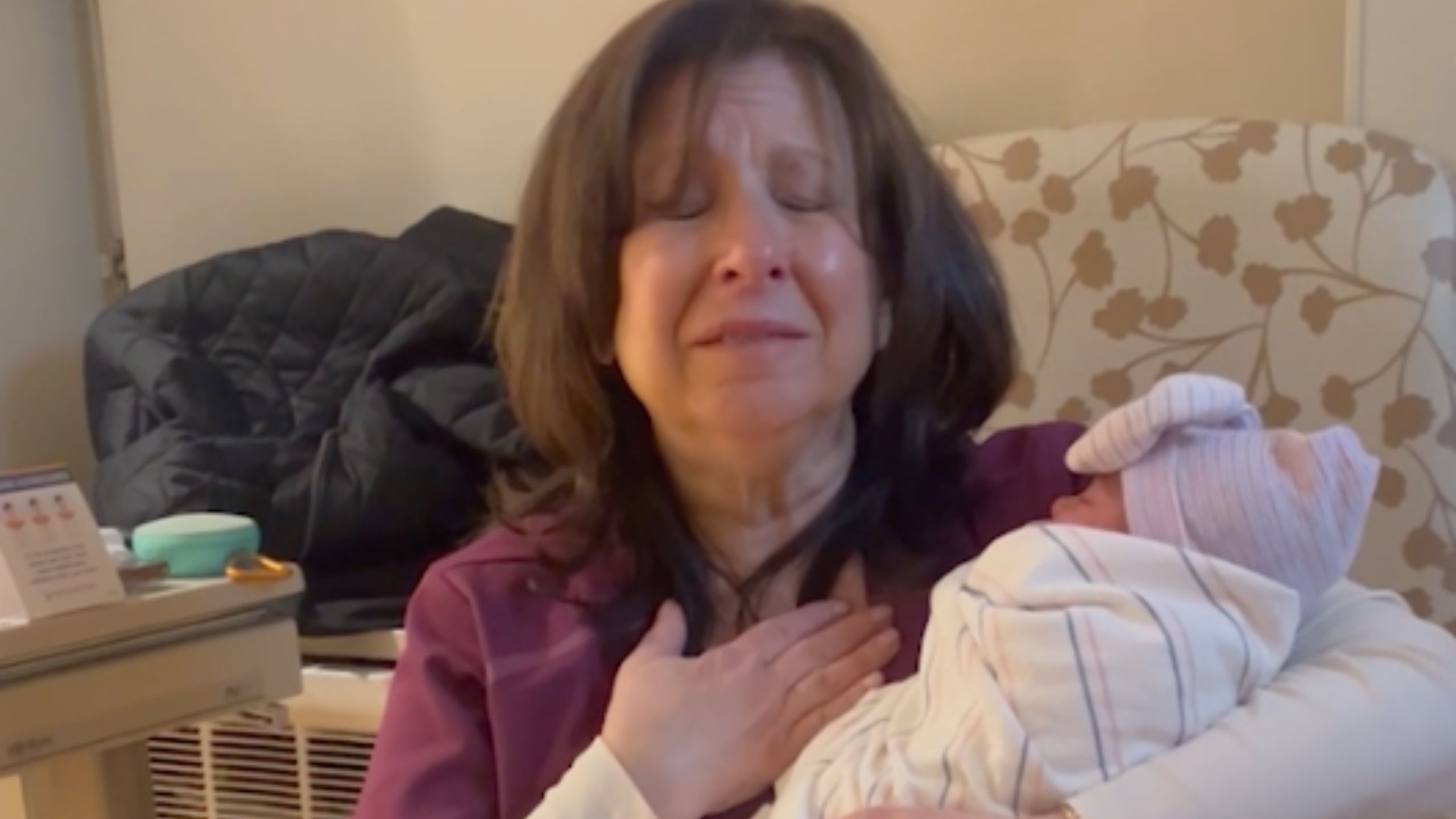 Video thumbnail for Daughter Captured On Video In College Saying She'd Name Baby After Mom Fulfills Promise In Emotional Surprise