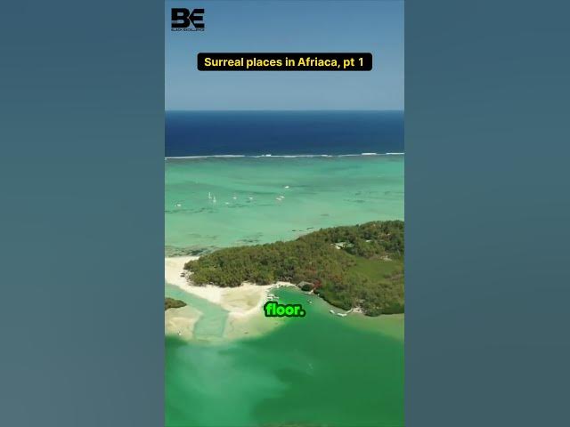 Video thumbnail for Underwater waterfall illusion in Mauritius seen from above