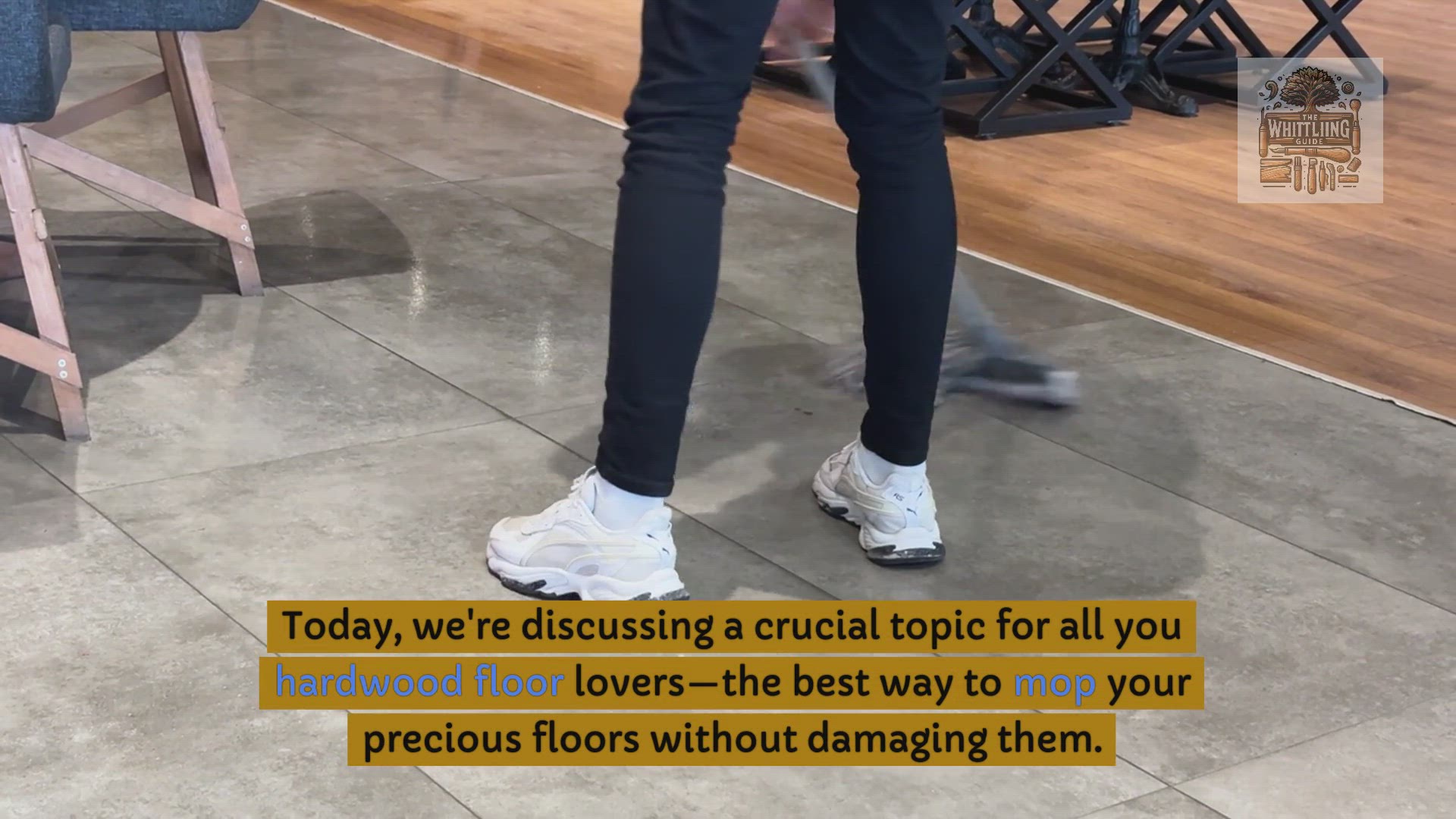 Video thumbnail for What to Mop Hardwood Floors With