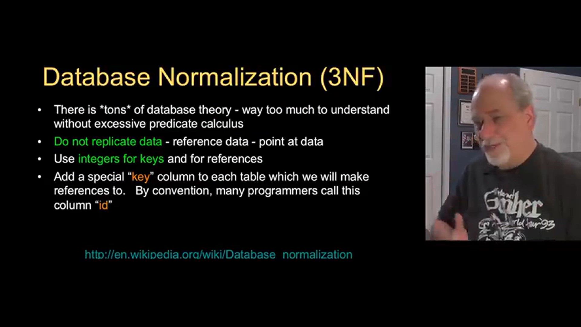 'Video thumbnail for Databases(Representing Relationships) - Python Tutorial - (Part 64)'