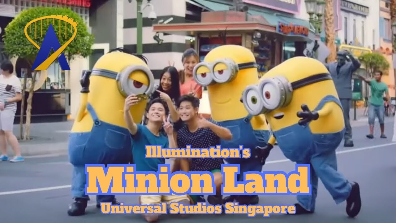 'Video thumbnail for Introducing Illumination's Minion Land at Universal Studios Singapore'
