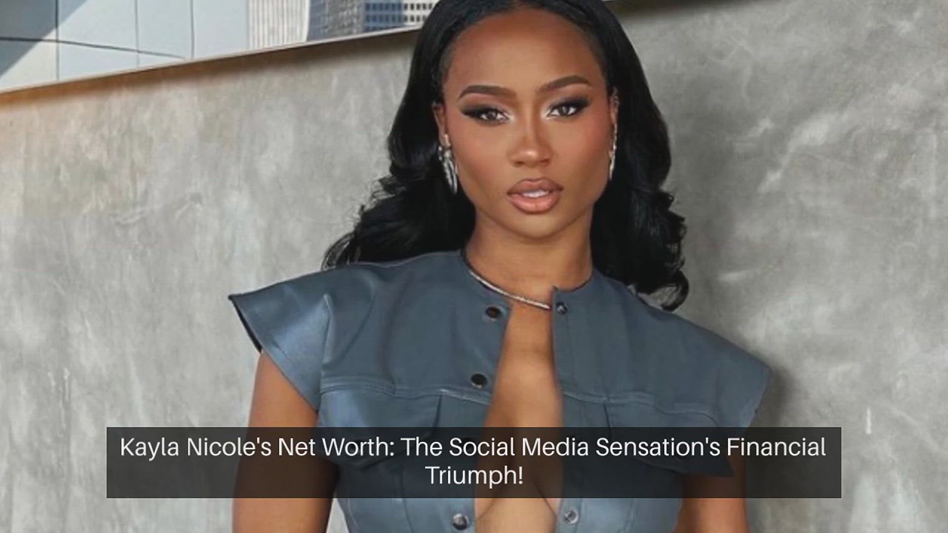 'Video thumbnail for Kayla Nicole’s Net Worth: The Social Media Sensation’s Financial Triumph!'