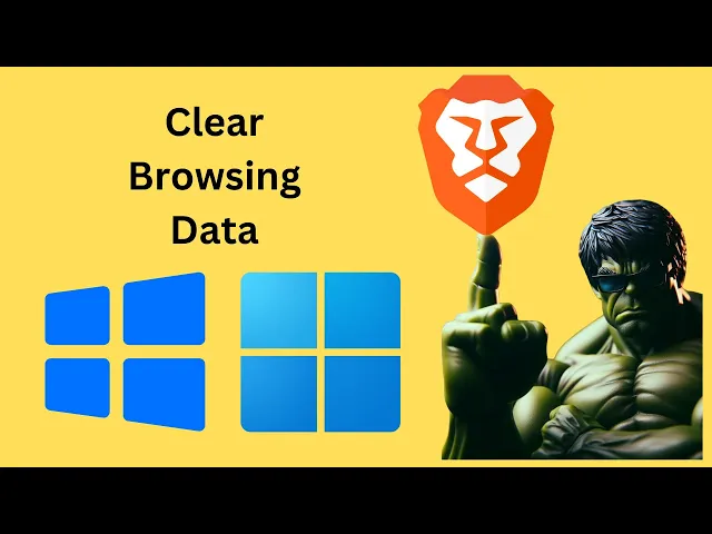 'Video thumbnail for How to Clear Browsing Data in Brave Browser on Windows 11 or 10 | GearUpWindows Tutorial'