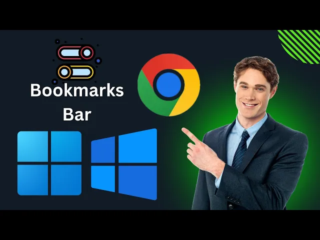 'Video thumbnail for How to Show or Hide Bookmarks bar in Google Chrome on Windows 11 or 10 | GearUpWindows Tutorial'