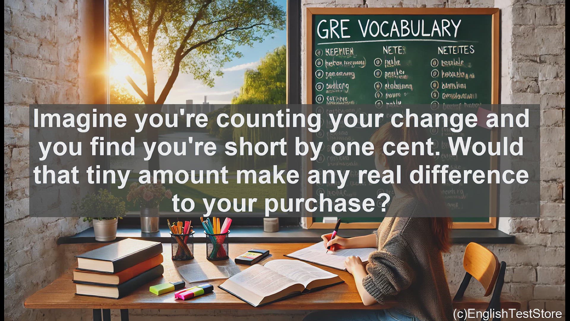 'Video thumbnail for GRE Vocabulary Lesson: Understanding 'Negligible' - A Key GRE Vocabulary Word'