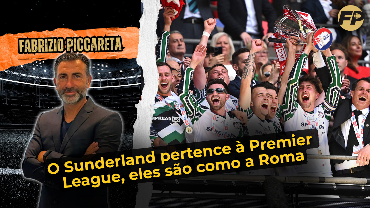 'Video thumbnail for Fabrizio Piccareta: Sunderland, assim como Roma - Di Canio, tão importante para minha carreira'
