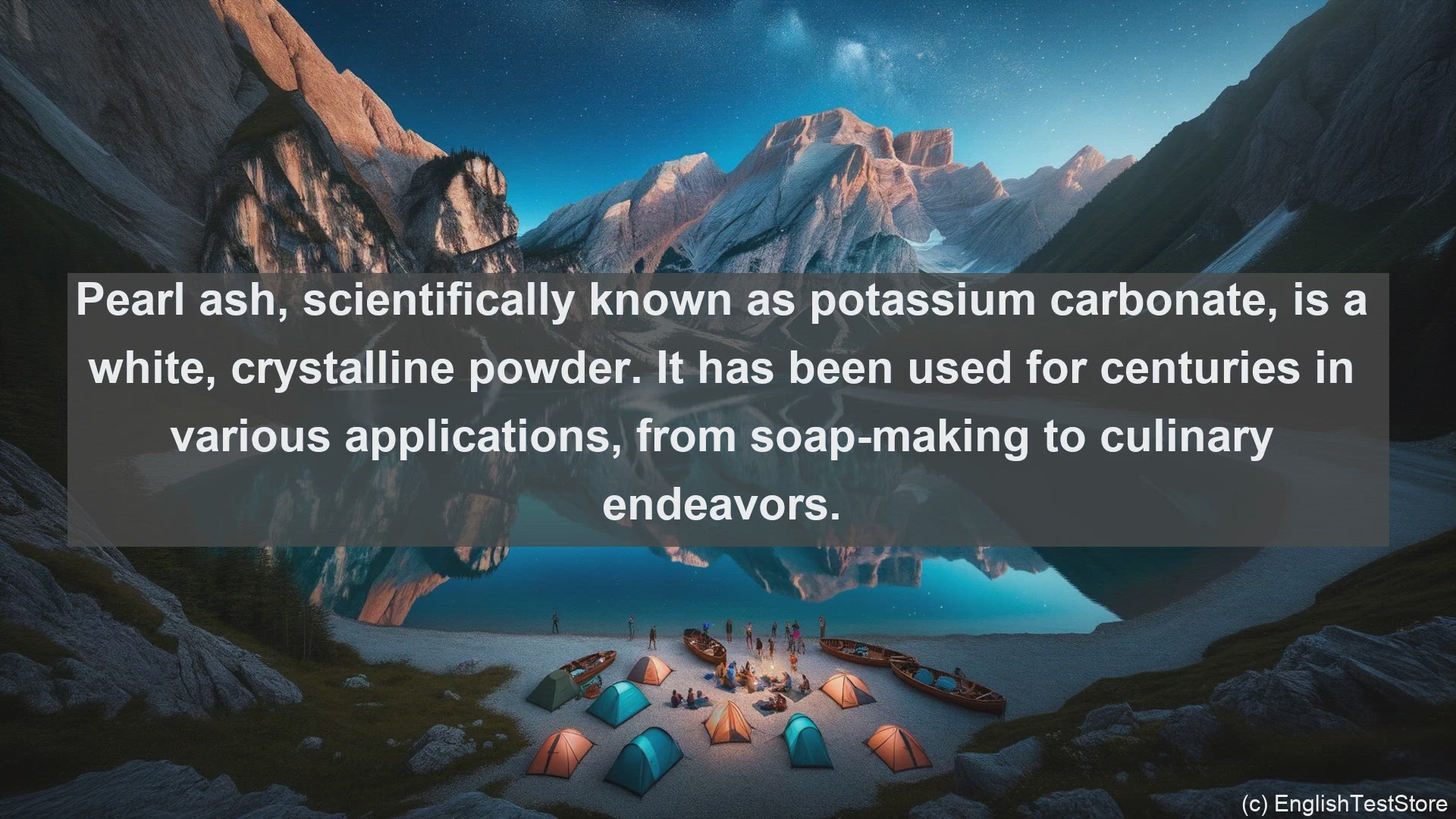 'Video thumbnail for Pearl ash in science  definition and examples'
