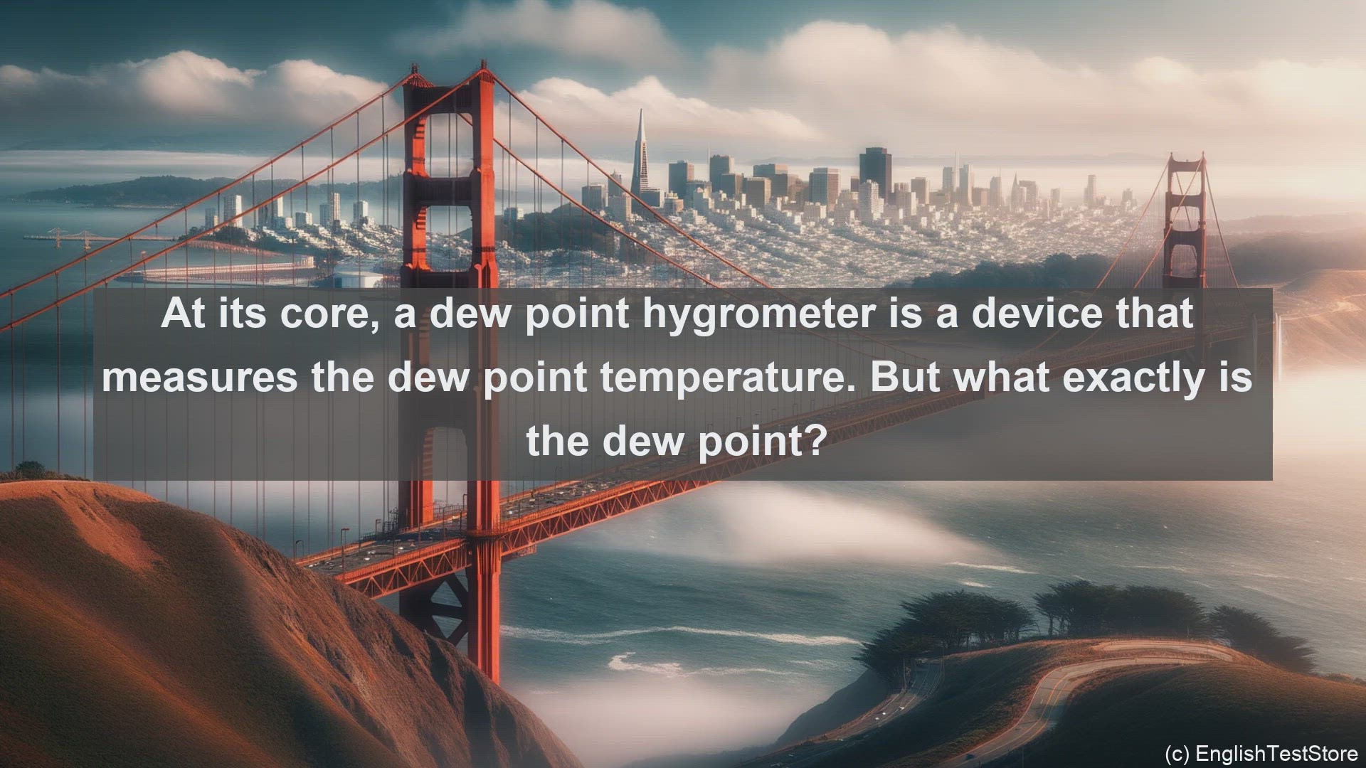 'Video thumbnail for Dew point hygrometers in science  definition and examples'