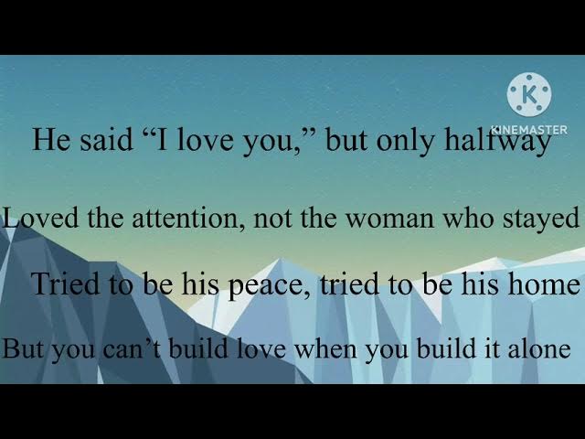 Video thumbnail for He Ain’t Ready - Lyric Song