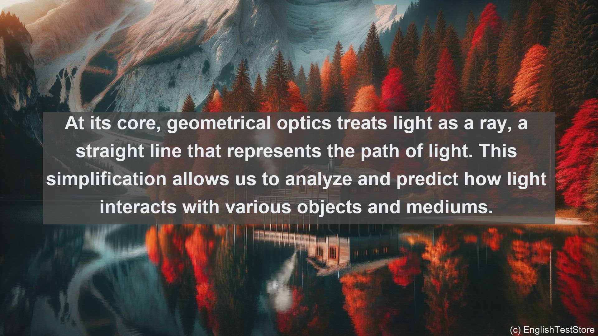 'Video thumbnail for Geometrical optics in science  definition and examples'
