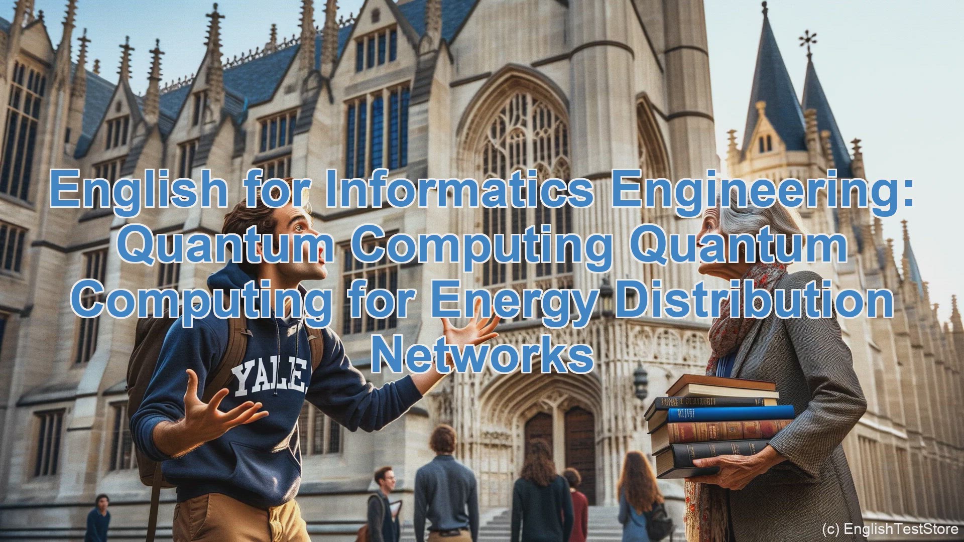 'Video thumbnail for English Conversation for Informatics Engineering: Quantum Computing Quantum Computing for Energy Distribution Networks'