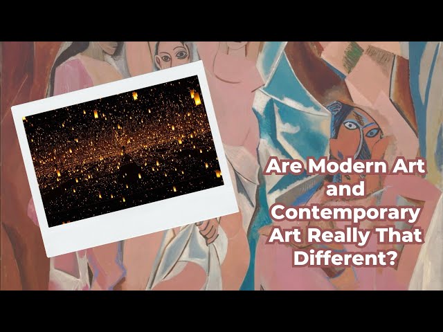 Video thumbnail for Are Modern Art and Contemporary Art Really That Different?