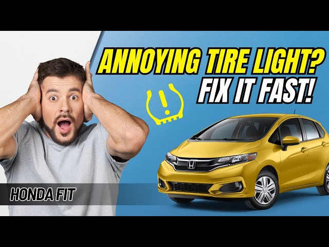 Video thumbnail for 2008–2020 Honda Fit Tire Pressure TPMS Light Reset Guide – Quick Fix for Dashboard Warning