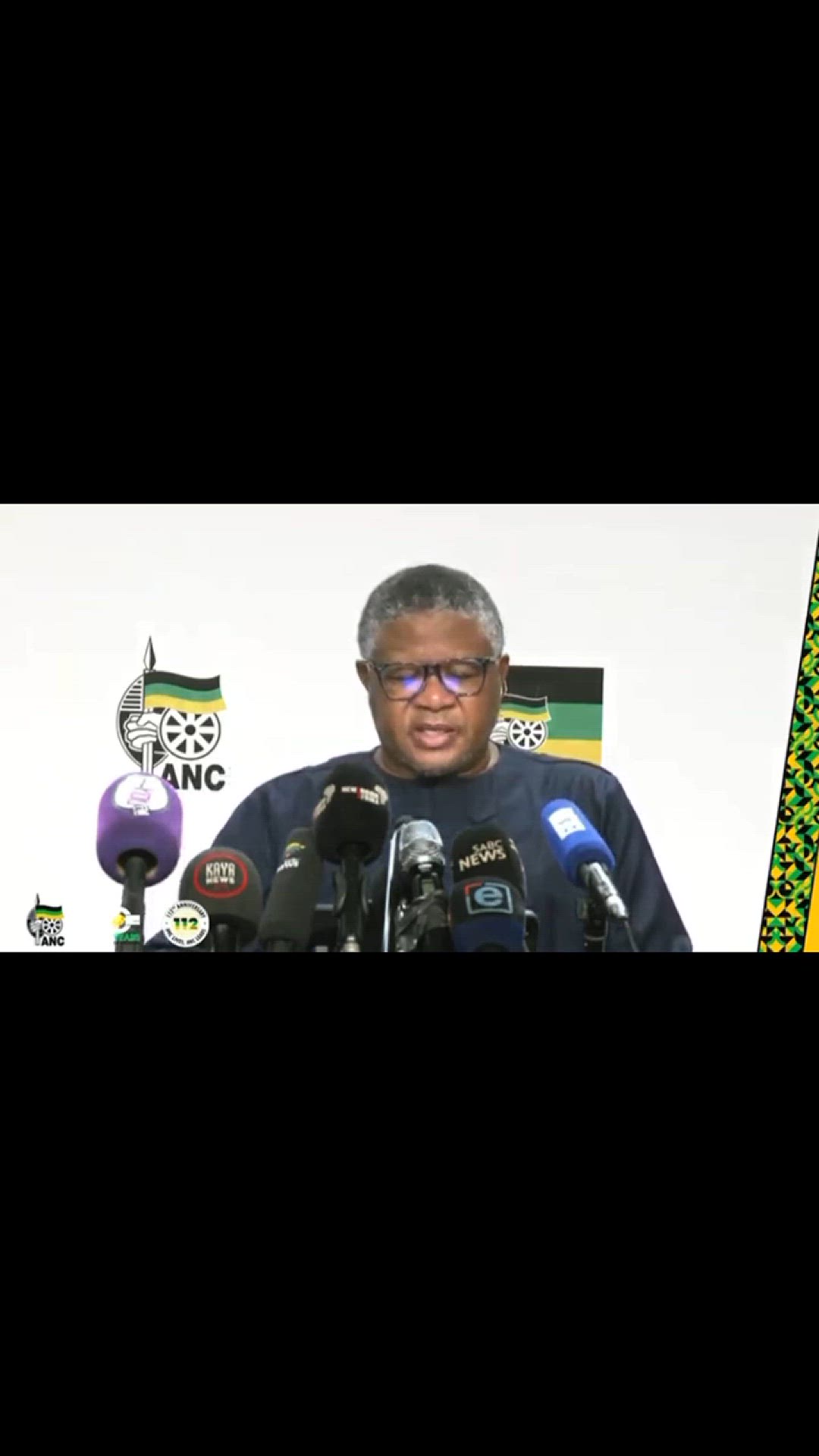 Video thumbnail for ANC Secretary General Fikile Mbalula