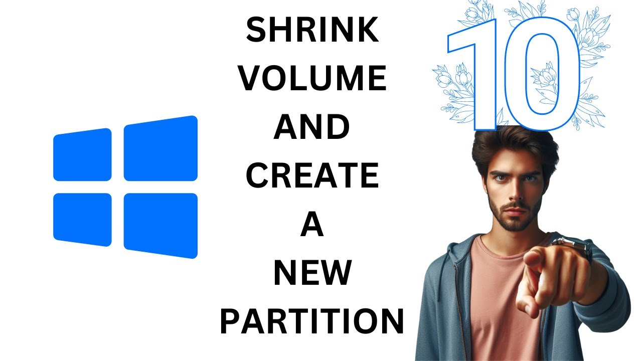 'Video thumbnail for How to Shrink a Drive Volume and Create New Partition in Windows 10 | GearUpWindows Tutorial'