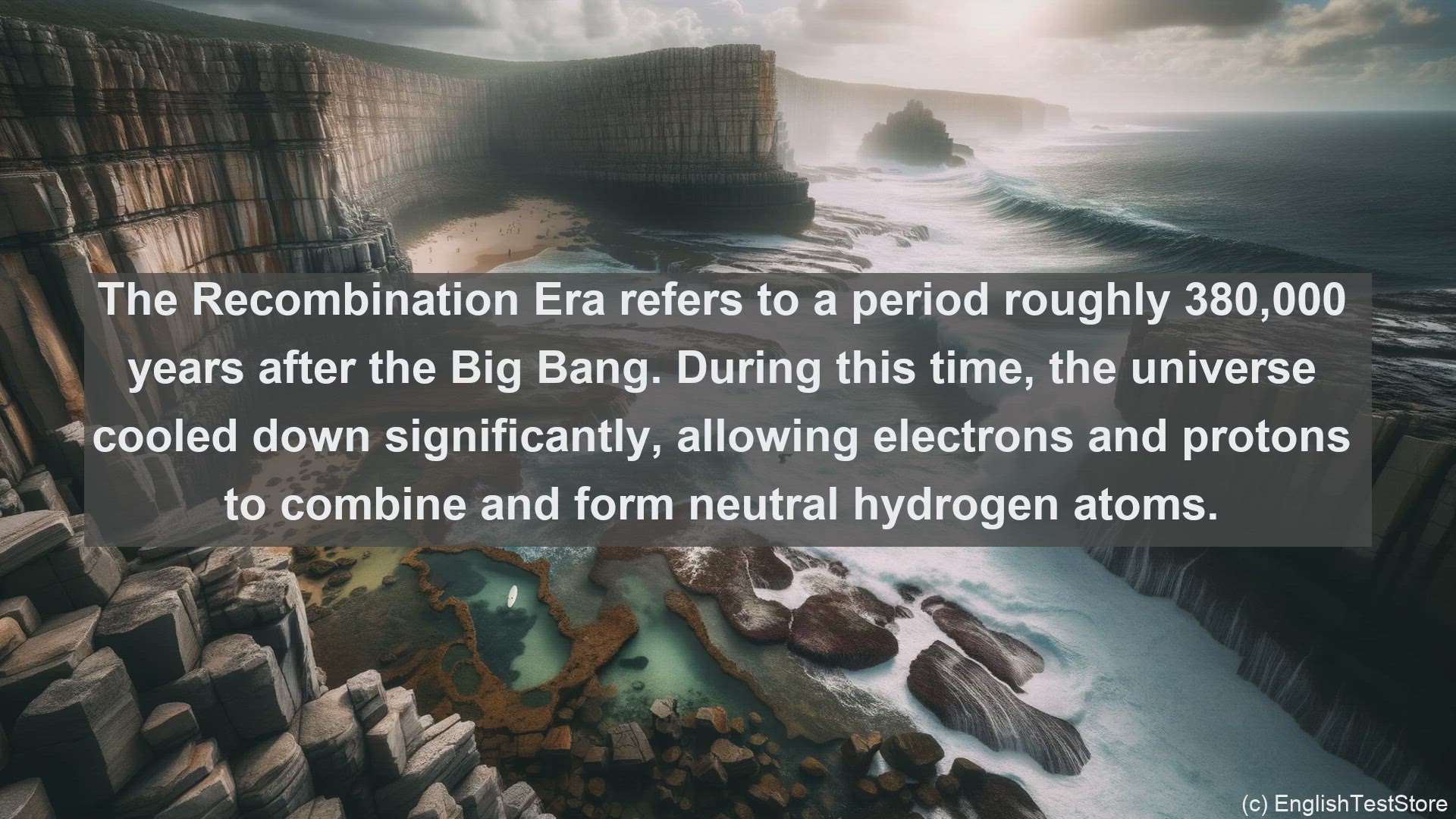 'Video thumbnail for Recombination era in science  definition and examples'