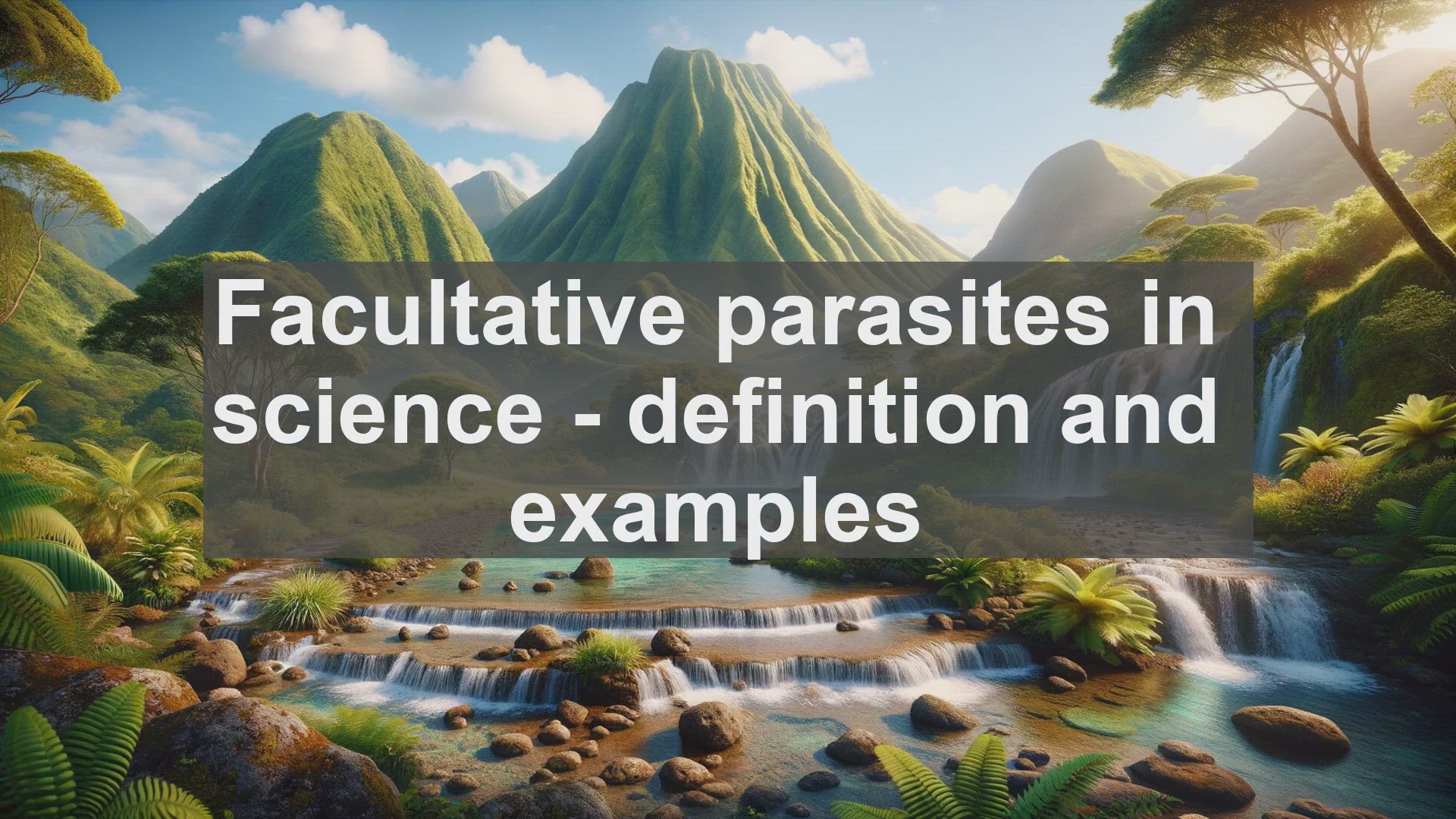 'Video thumbnail for Facultative parasites in science  definition and examples'