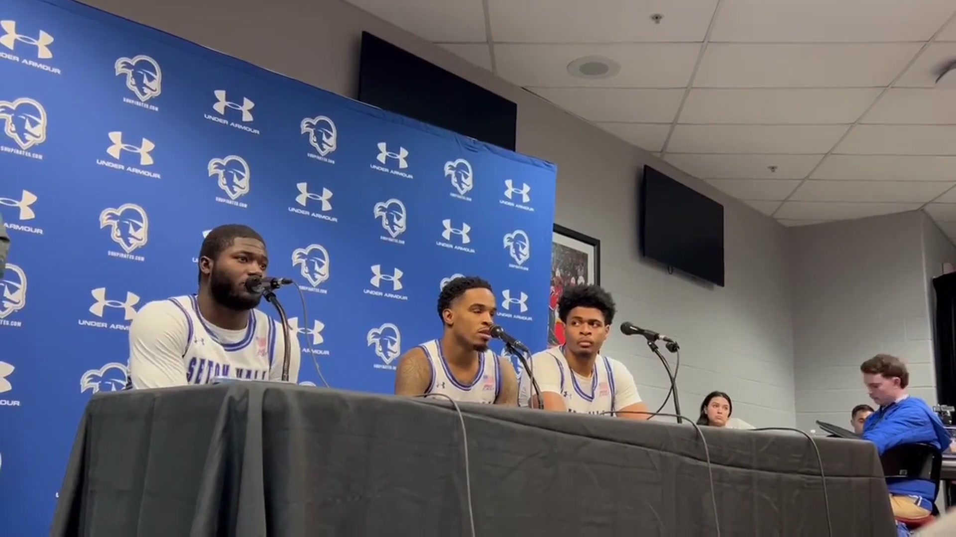 'Video thumbnail for stream punk sports: seton hall players embrace underdog mentality after st johns win'