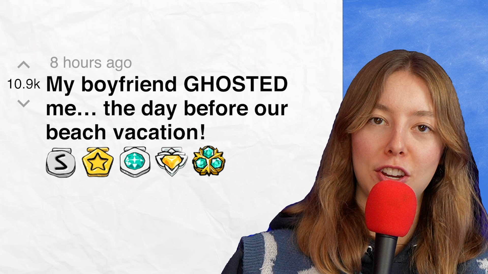 'Video thumbnail for My boyfriend GHOSTED me… the day before our beach vacation! - r/BORUpdates | Reddit Stories'