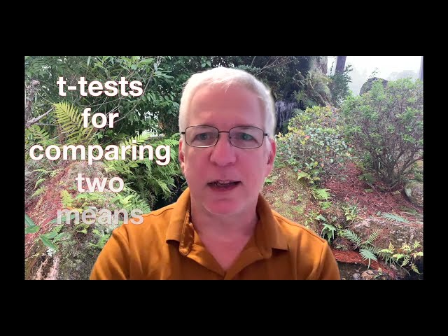 Video thumbnail for A quick look at comparing averages (means) in JASP!