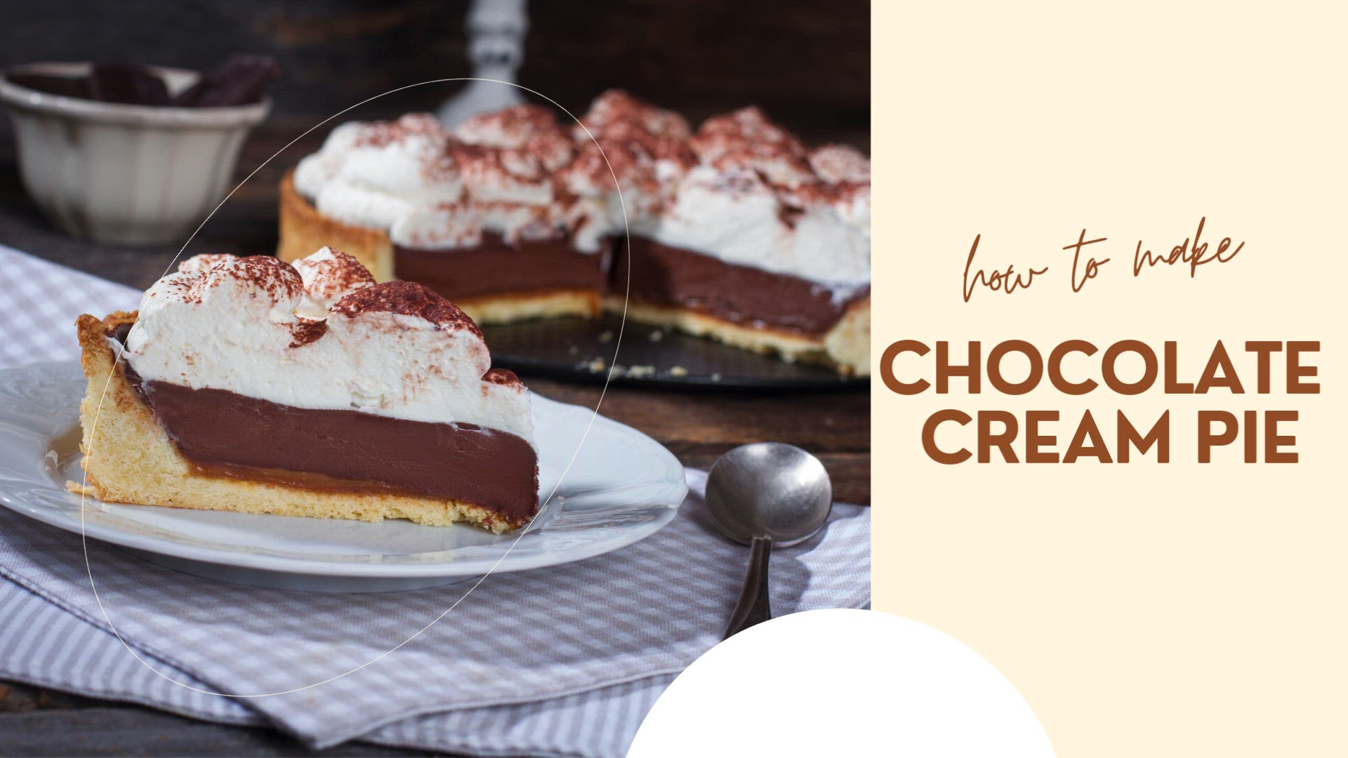 'Video thumbnail for Chocolate Cream Pie'