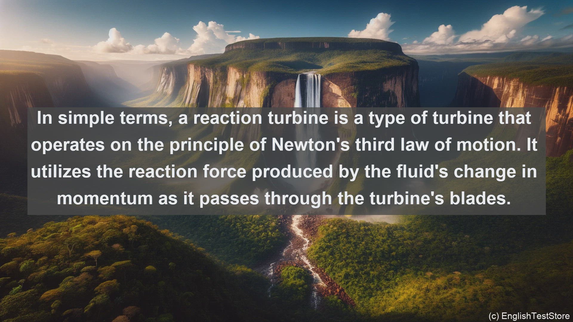 'Video thumbnail for Reaction turbine in science  definition and examples'
