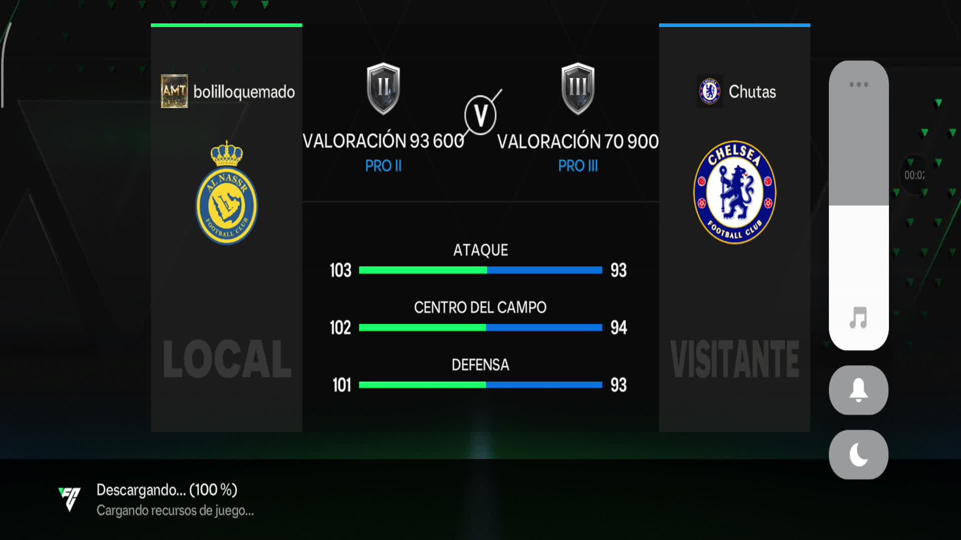 Video thumbnail for All Nassar Vs Chelsea - Gameplay
