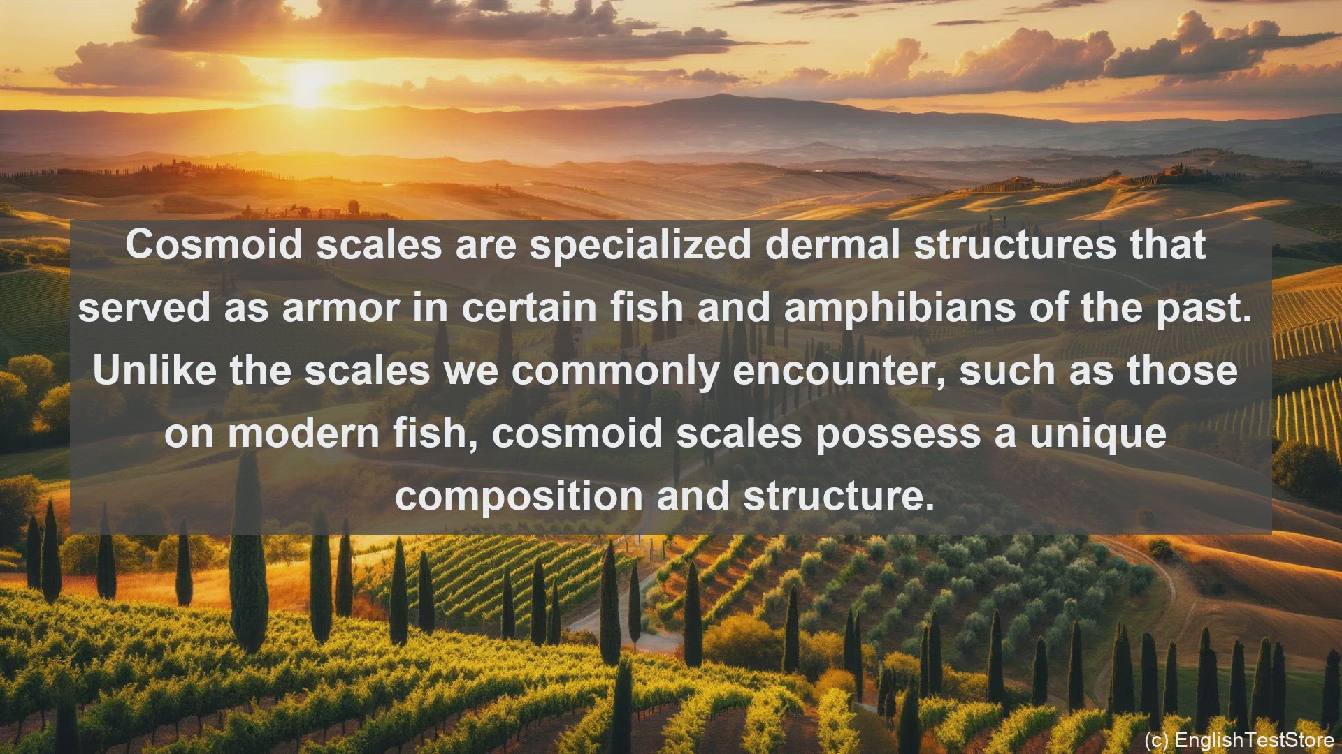'Video thumbnail for Cosmoid scales in science  definition and examples'