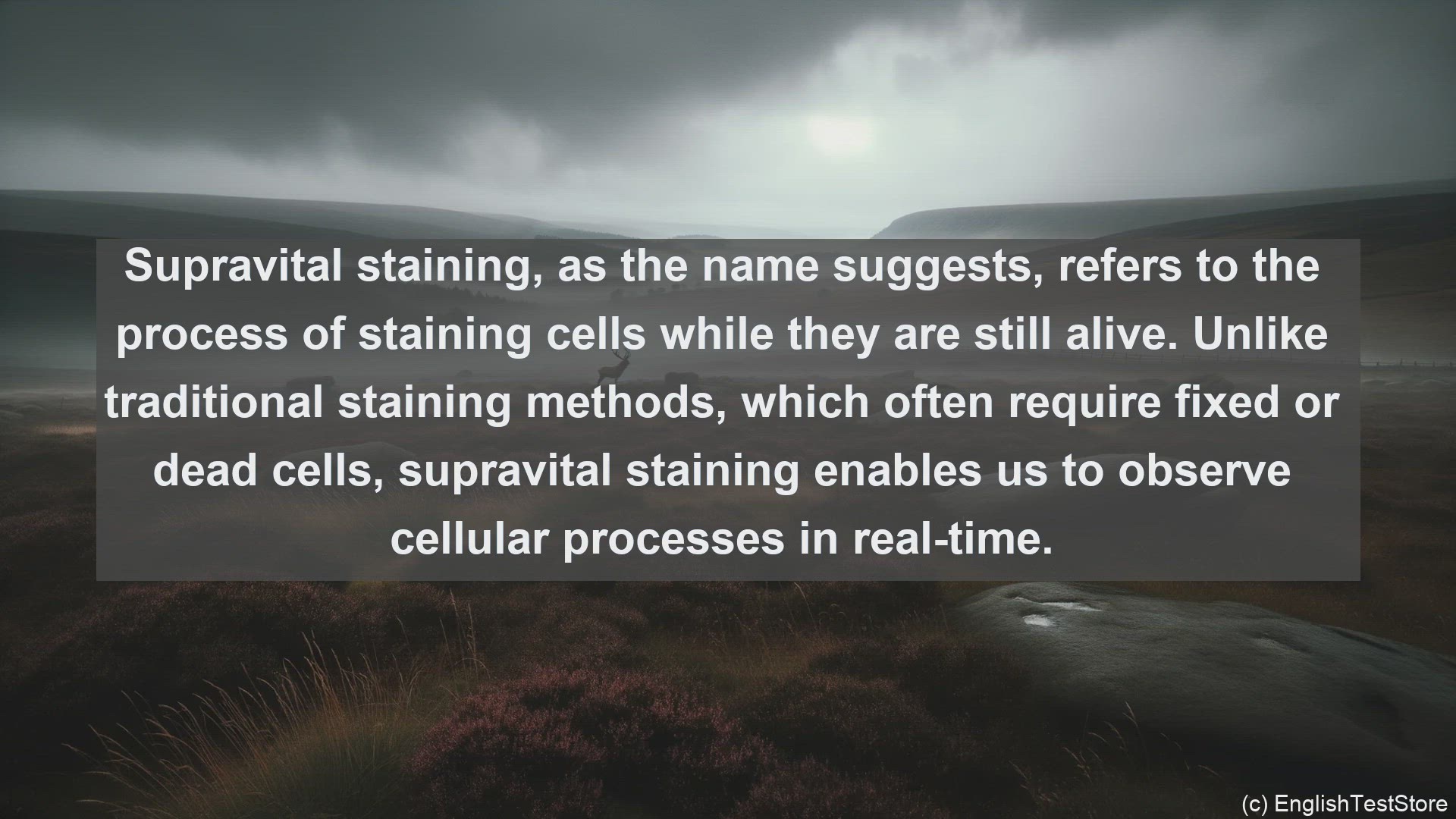 'Video thumbnail for Supravital staining in science  definition and examples'