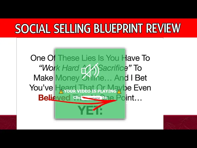 'Video thumbnail for Social Selling Blueprint Review'