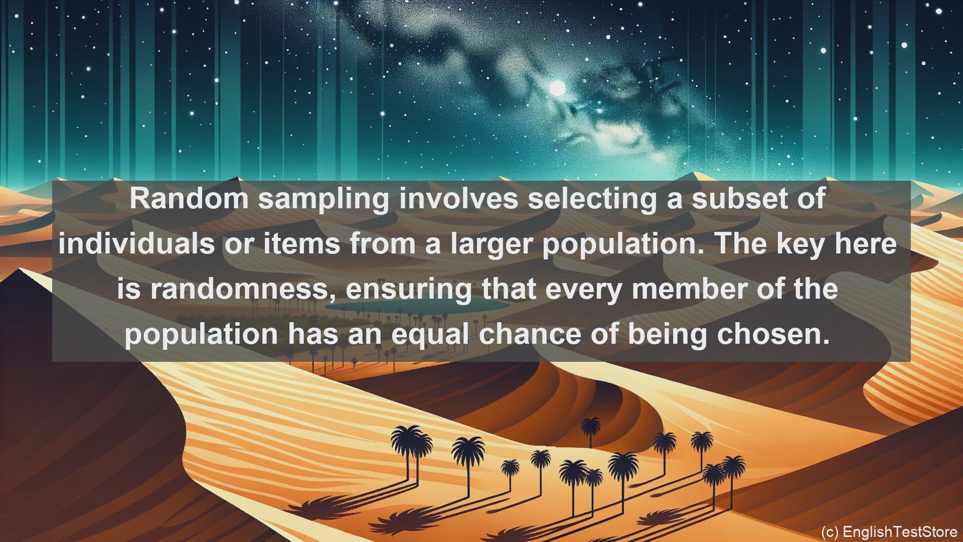 'Video thumbnail for Random sampling in science  definition and examples'