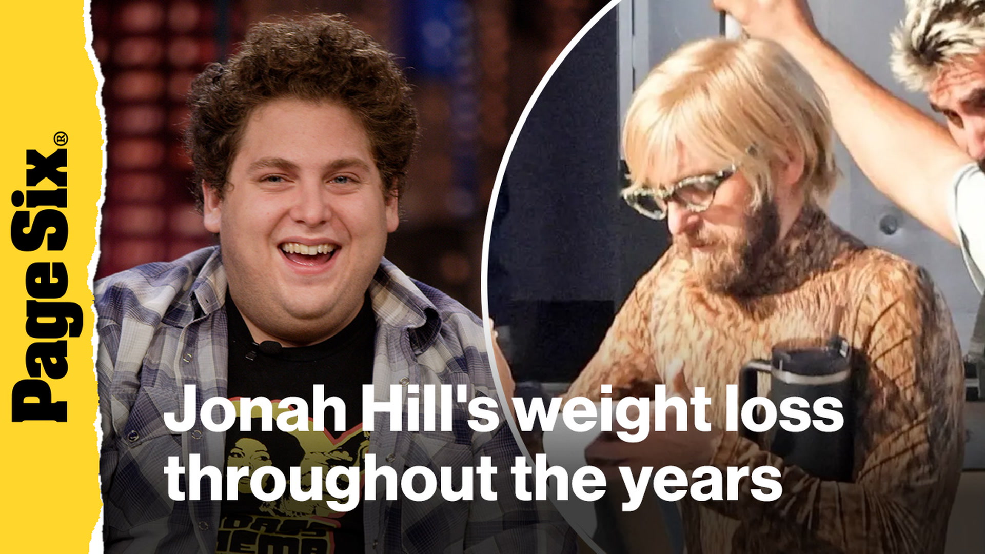Video thumbnail for Jonah Hill looks unrecognizable as he shows off slimmed-down frame
