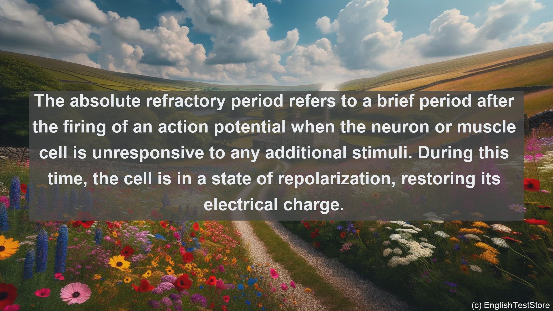 'Video thumbnail for Absolute refractory period in science  definition and examples'