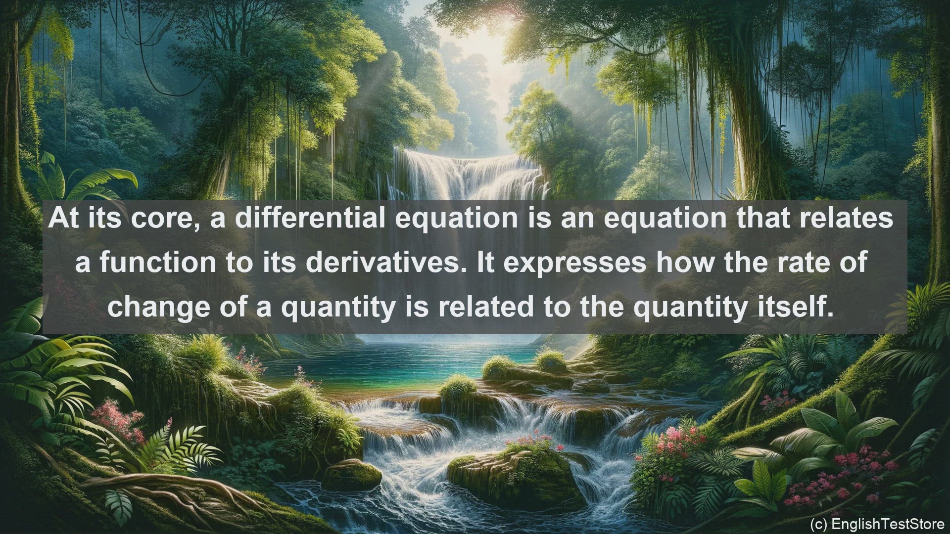 'Video thumbnail for Differential equation in science  definition and examples'