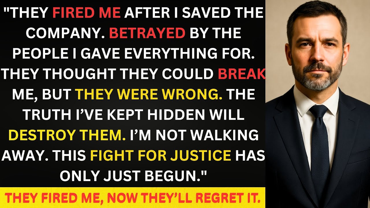 Video thumbnail for I Saved The Company From Bankruptcy, But My CEO Fired Me; The Board Was Stunned When...