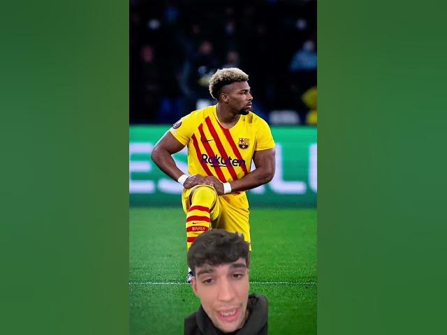 Video thumbnail for POR QUÉ ADAMA NO SIGUIÓ EN EL BARÇA?