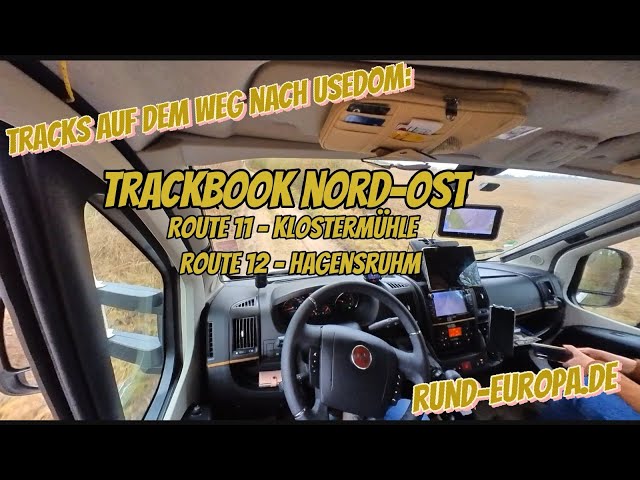 Video thumbnail for Mit dem Wohnmobil  nach Usedom - Trackbook Nord Ost - Route 11 + 12 -  Neuklostersee und Hagensruhm