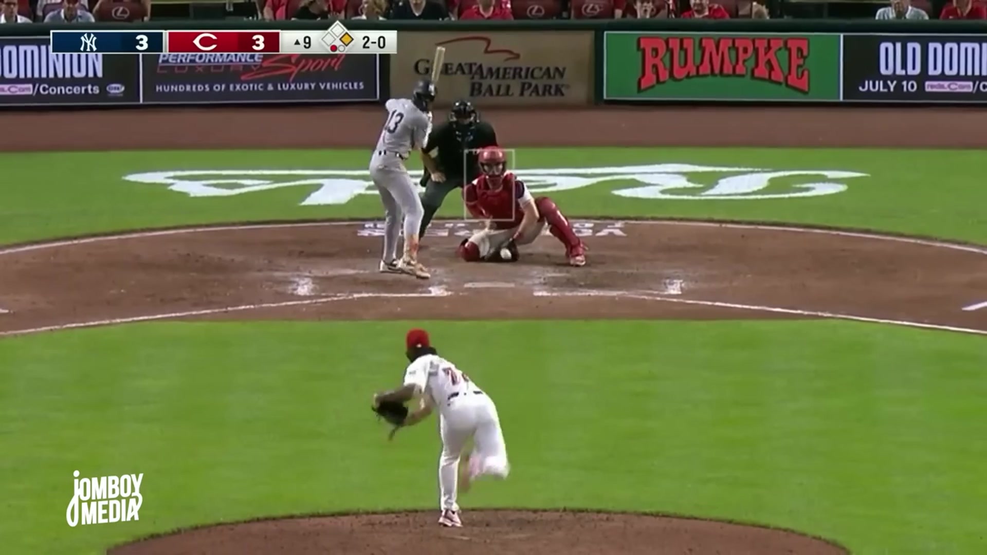 'Video thumbnail for Jazz Chisholm ejected after former teammate Jose Trevino encourages the umpire to do it, a breakdown'
