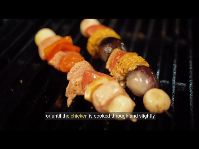Video thumbnail for Delicious Grilled Coconut Curry Chicken Skewers Recipe ! Southeast Asian Inspired