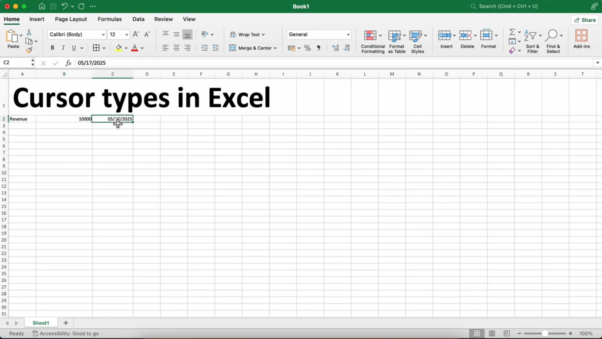 'Video thumbnail for Master Excel Mouse Pointers: Navigate and Edit Like a Pro'
