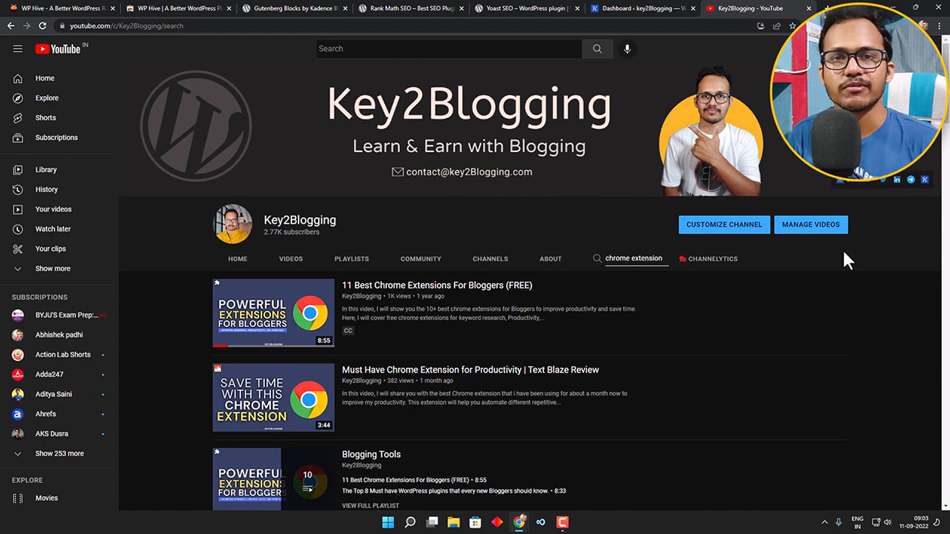 'Video thumbnail for WP Hive Review _ Best Chrome Extension for WordPress'