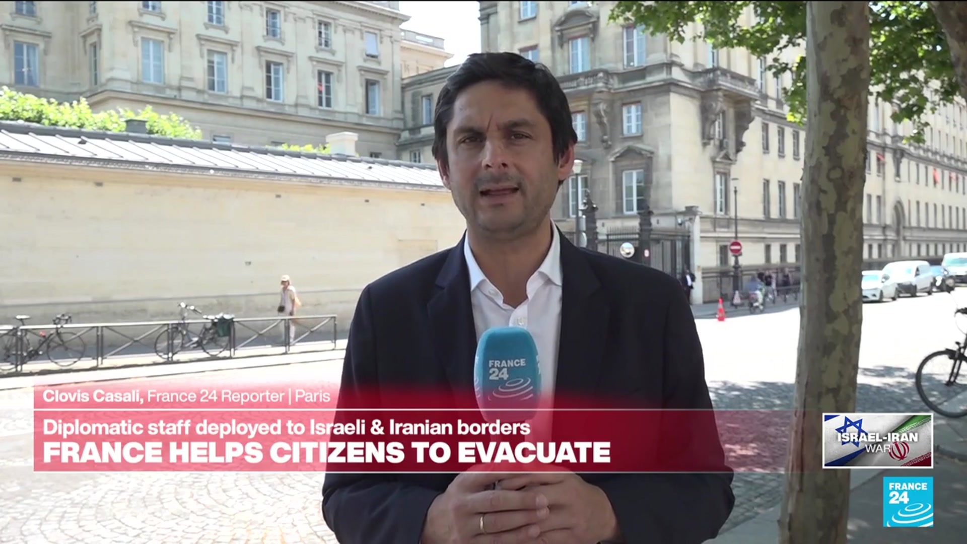 'Video thumbnail for France evacuates citizens from Israel and Iran'