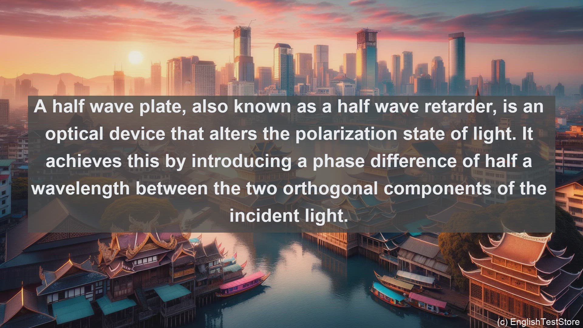 'Video thumbnail for Half wave plate in science  definition and examples'