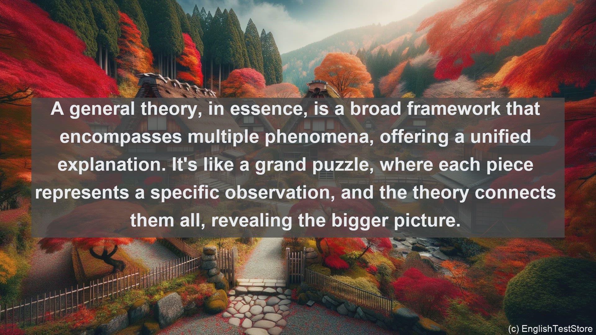 'Video thumbnail for The general theory in science  definition and examples'