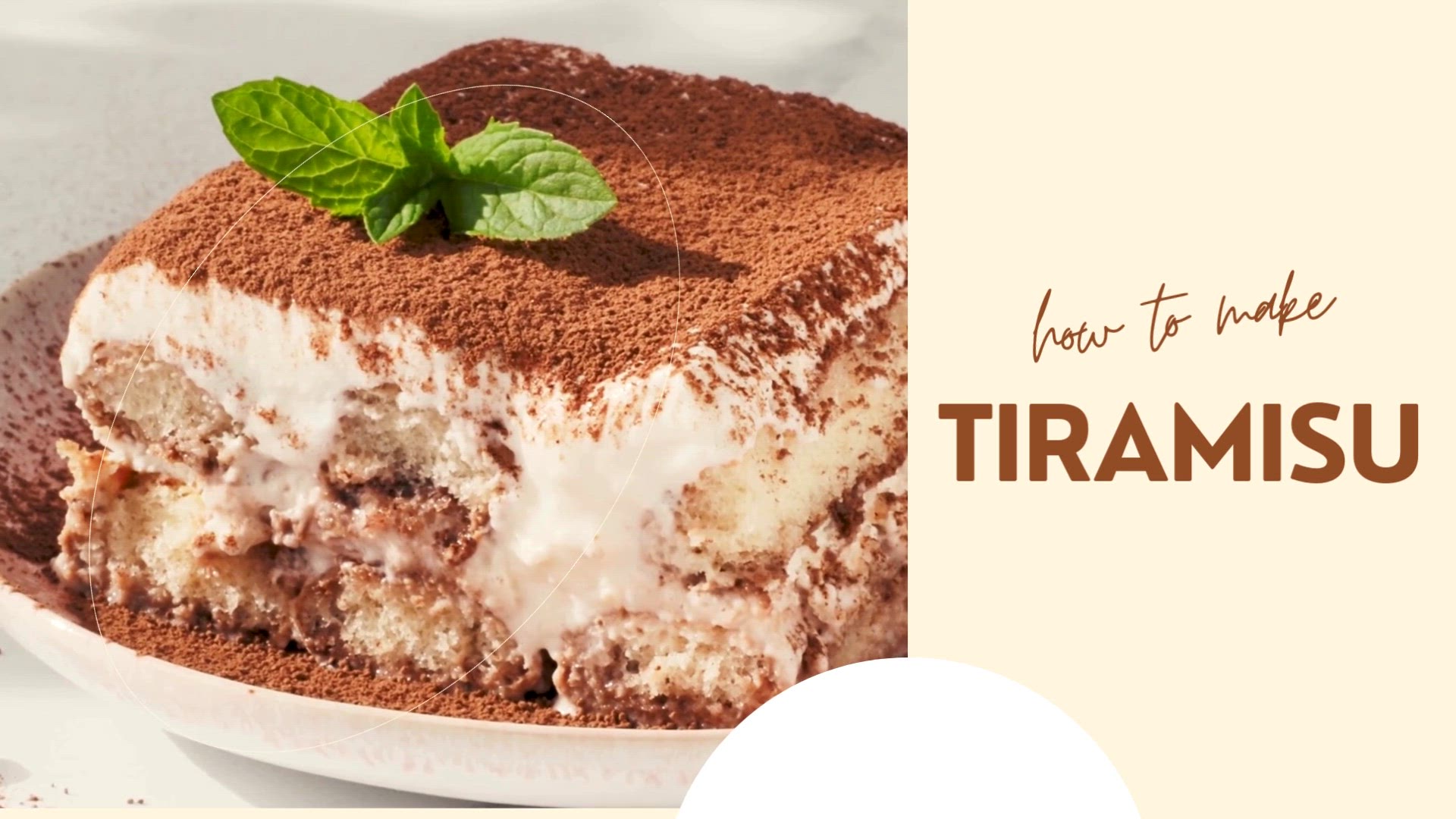 'Video thumbnail for Tiramisu'