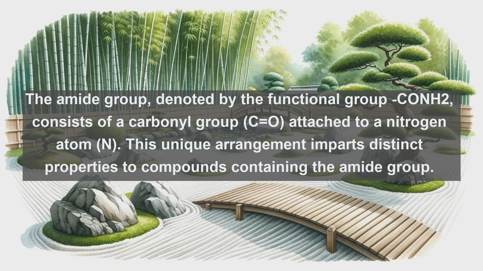 'Video thumbnail for Amide group in science  definition and examples'