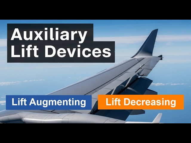 Video thumbnail for How Aircraft Lift Devices Work | Flaps, Slats, Spoilers & More Explained